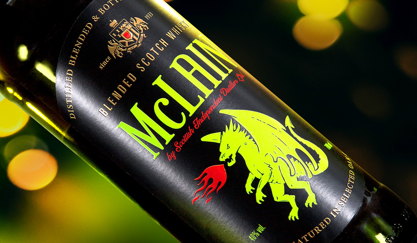 mclain Whisky виски дракон dragon green scotland party FITE bar