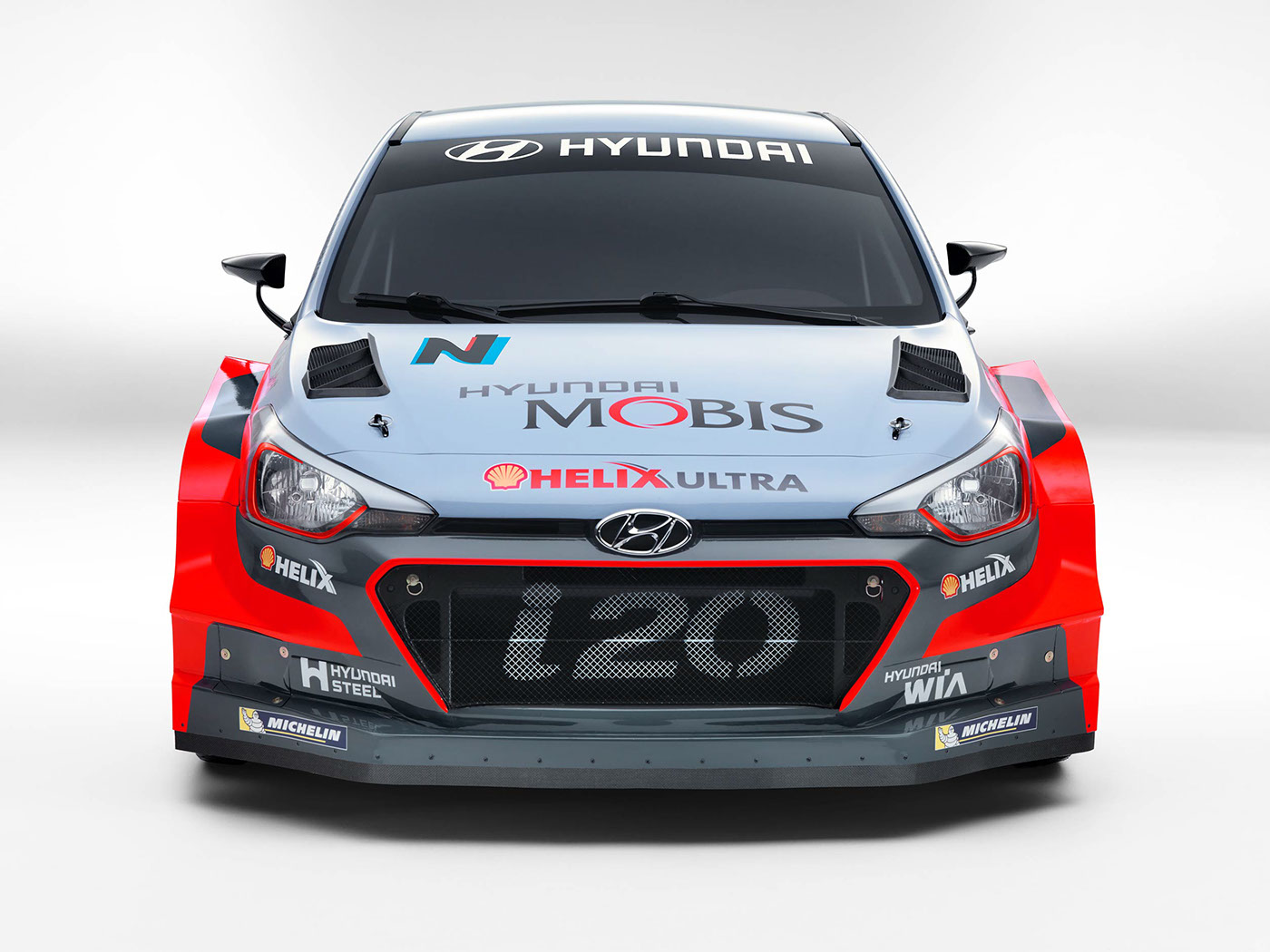 Hyundai i20 WRC composing retouch