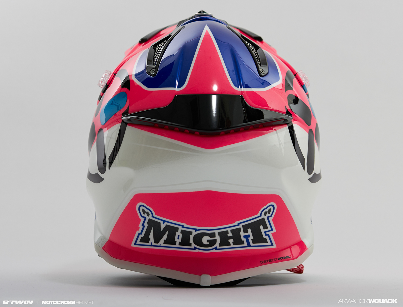 Motocross Helmet graphic design prototype