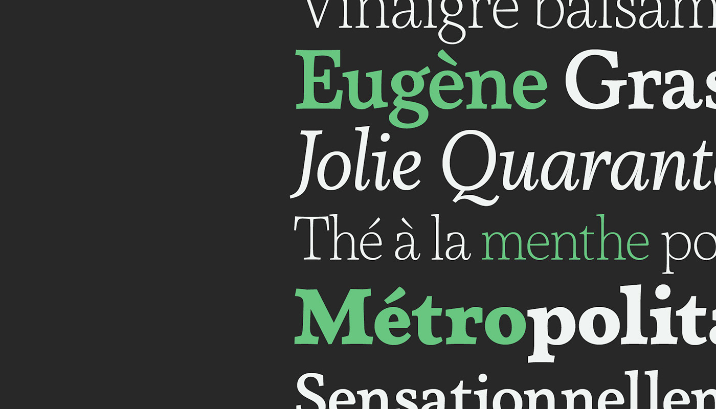 Post-diplôme Amiens Typeface gustave type design typography   letters Fontlab Studio