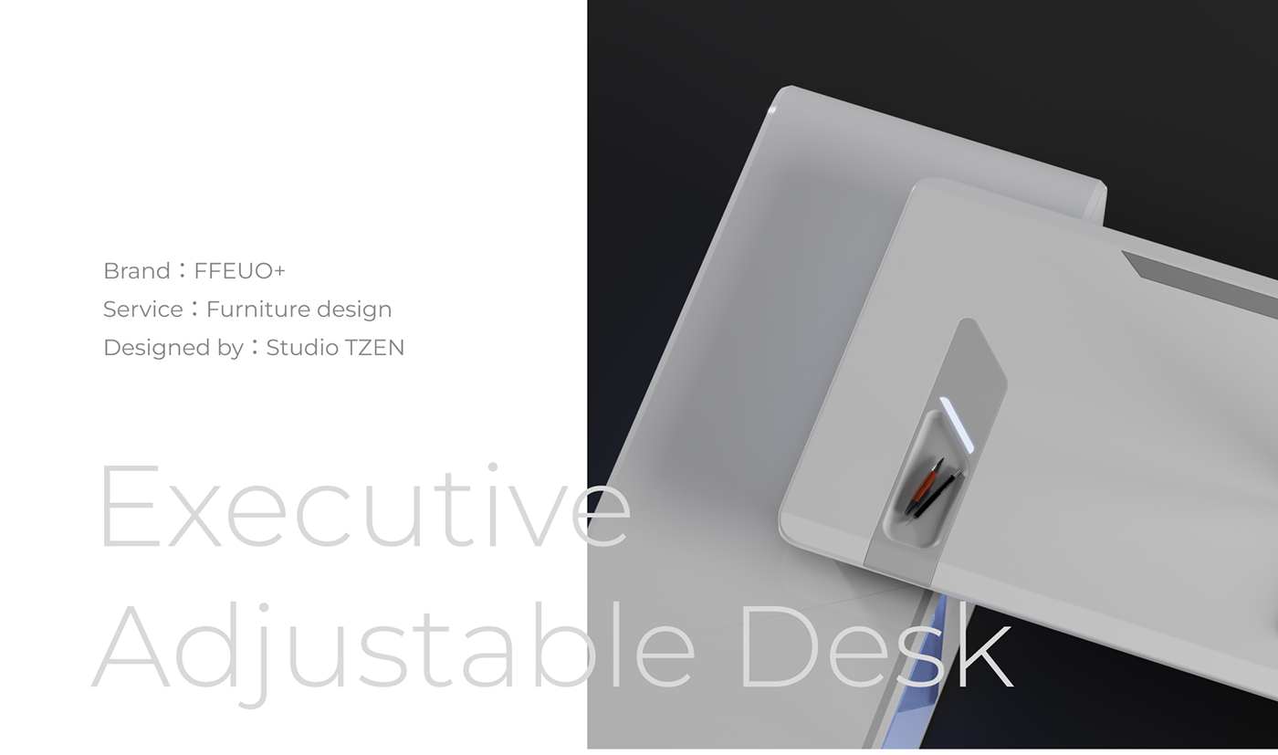 furniture desk Interior modern office furniture workstation table product design  height adjustable