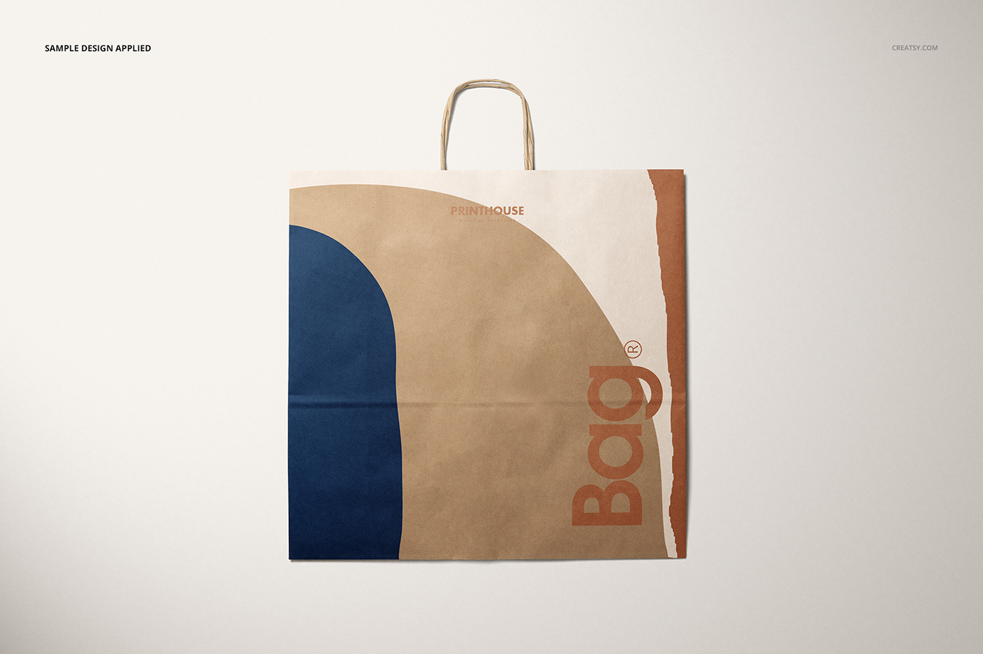 Download Kraft Shopping Paper Bag 4 Mockup Set on Behance