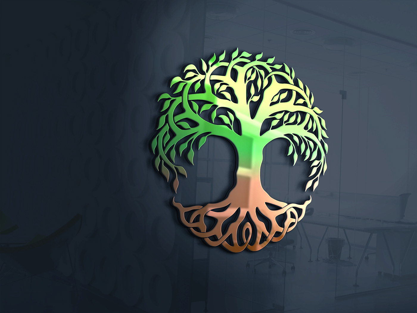 brand identity branding  Green logo Tree  TREE LOGO CONCEPT