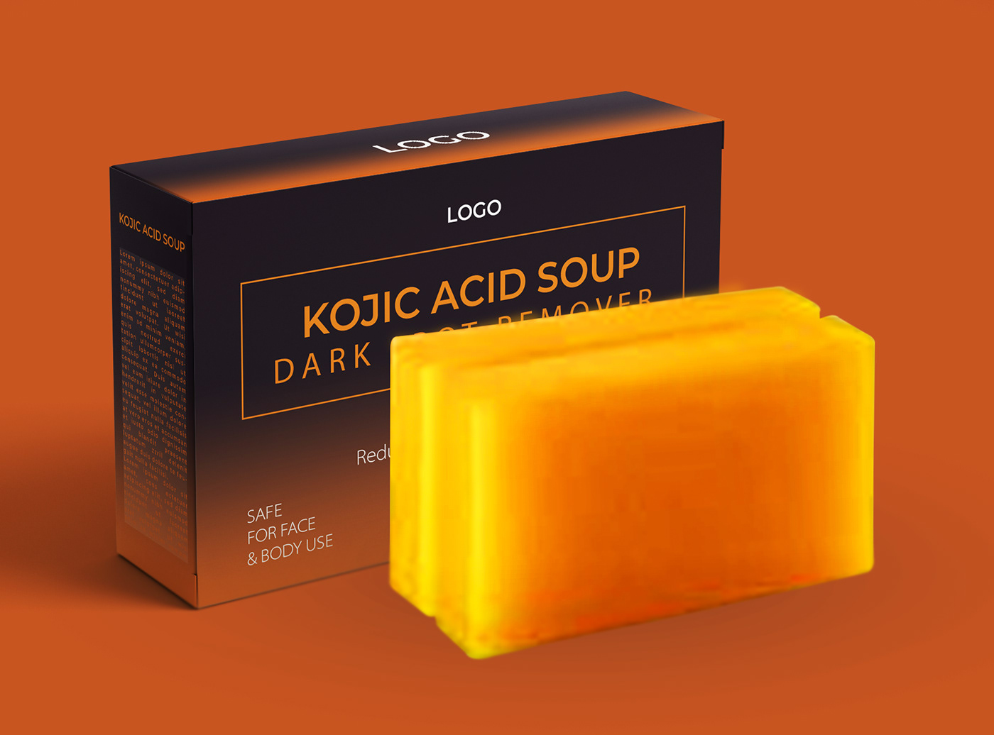 Soap Box Design Packaging design Soup box dieline die cut soup box soup design 