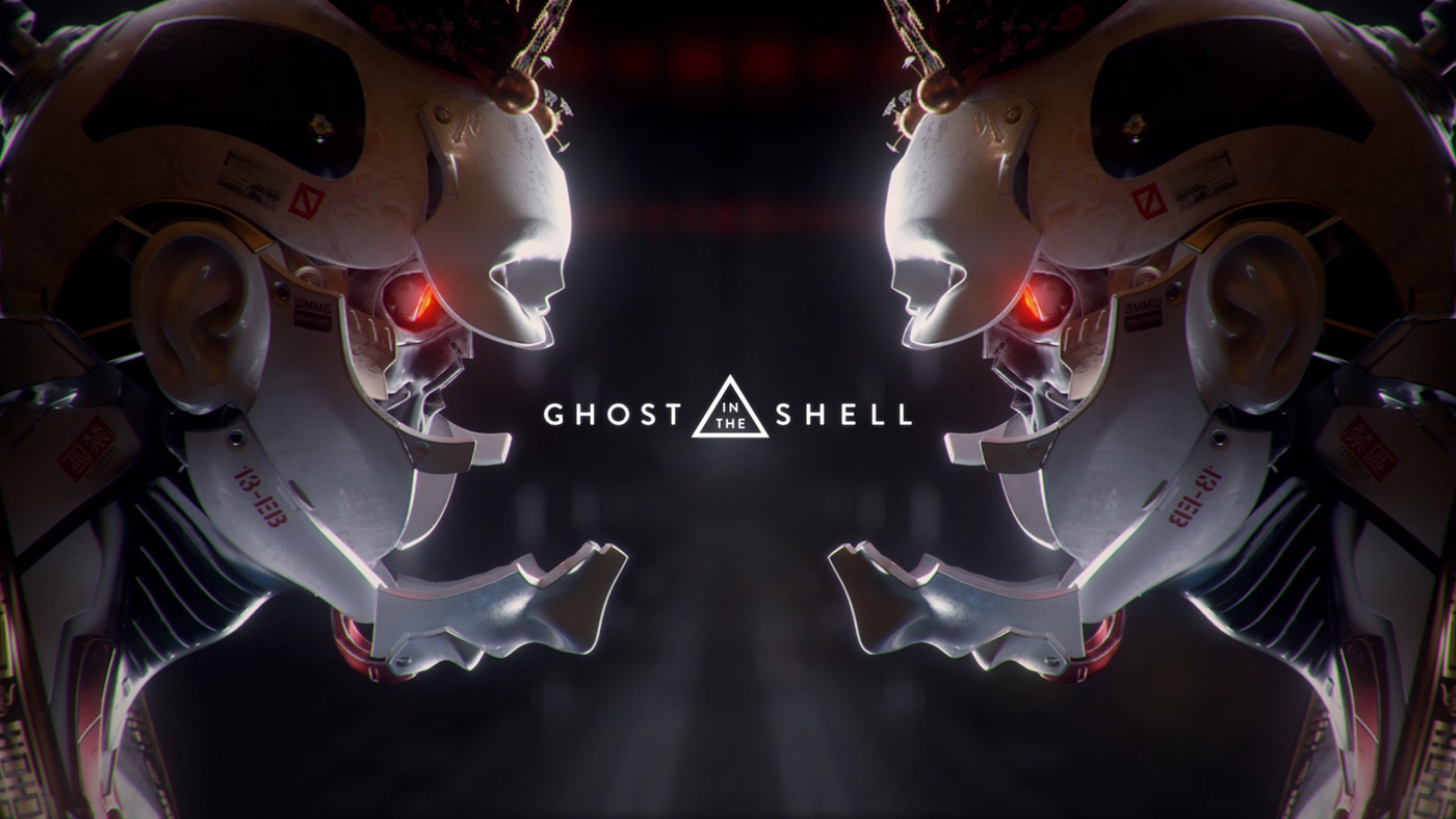 ghost shell motiongraphic Title sequence Film animation Scifi Cyborg robot