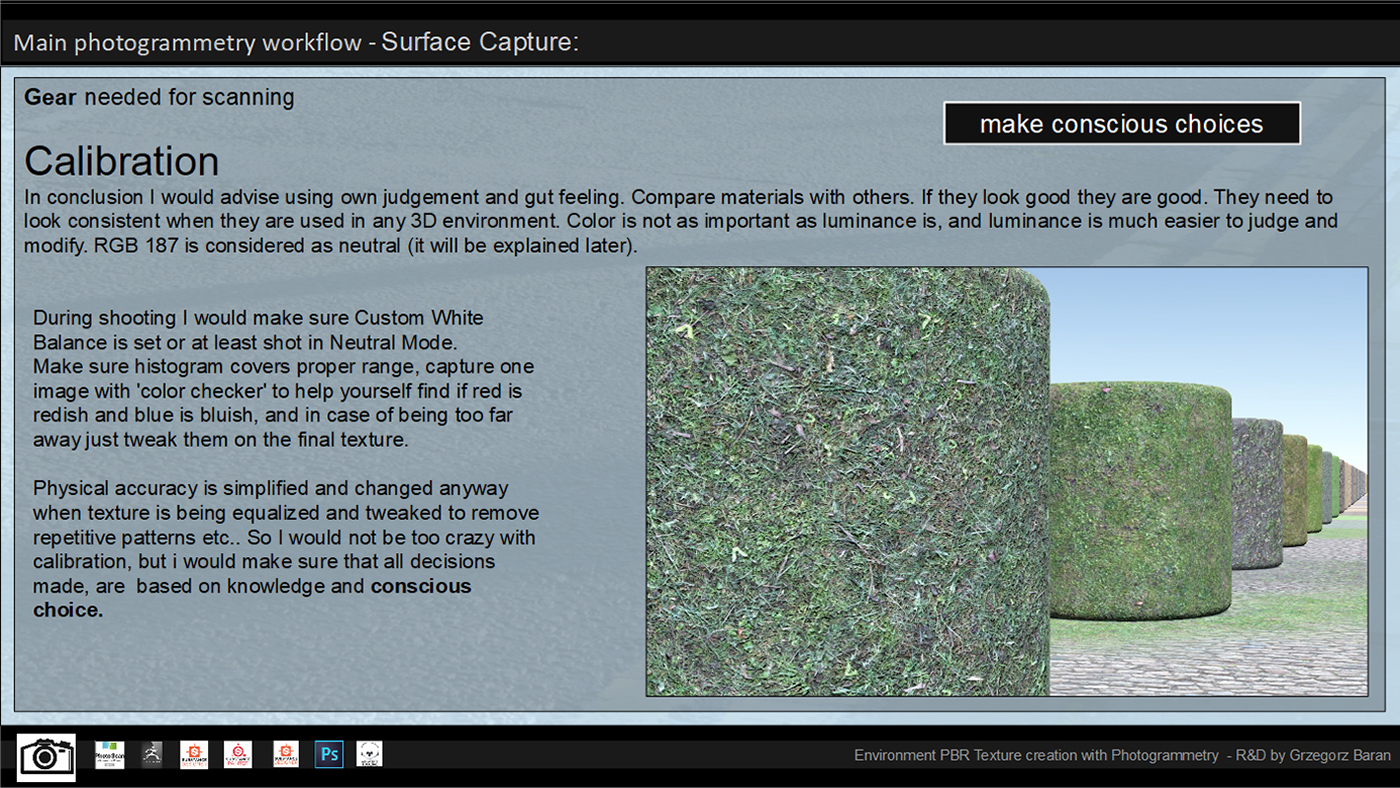 tutorial Guide book Photogrammetry scan material texture