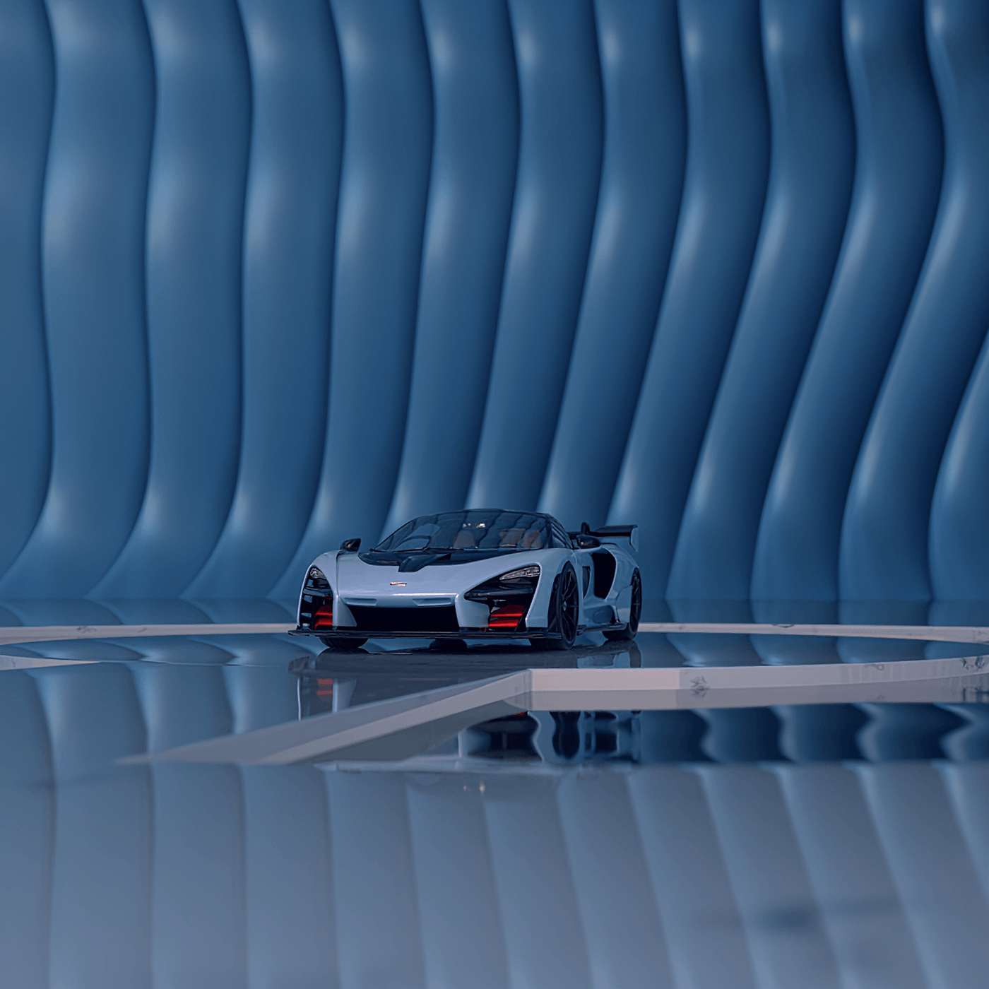 McLaren senna GTR Cars automotive   3D Render blender animation  FH4