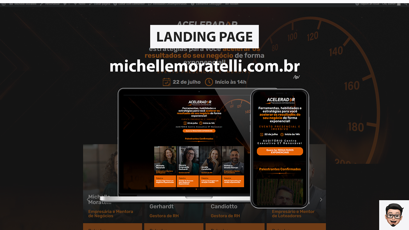 landing page wordpress Website Elemntor Pro