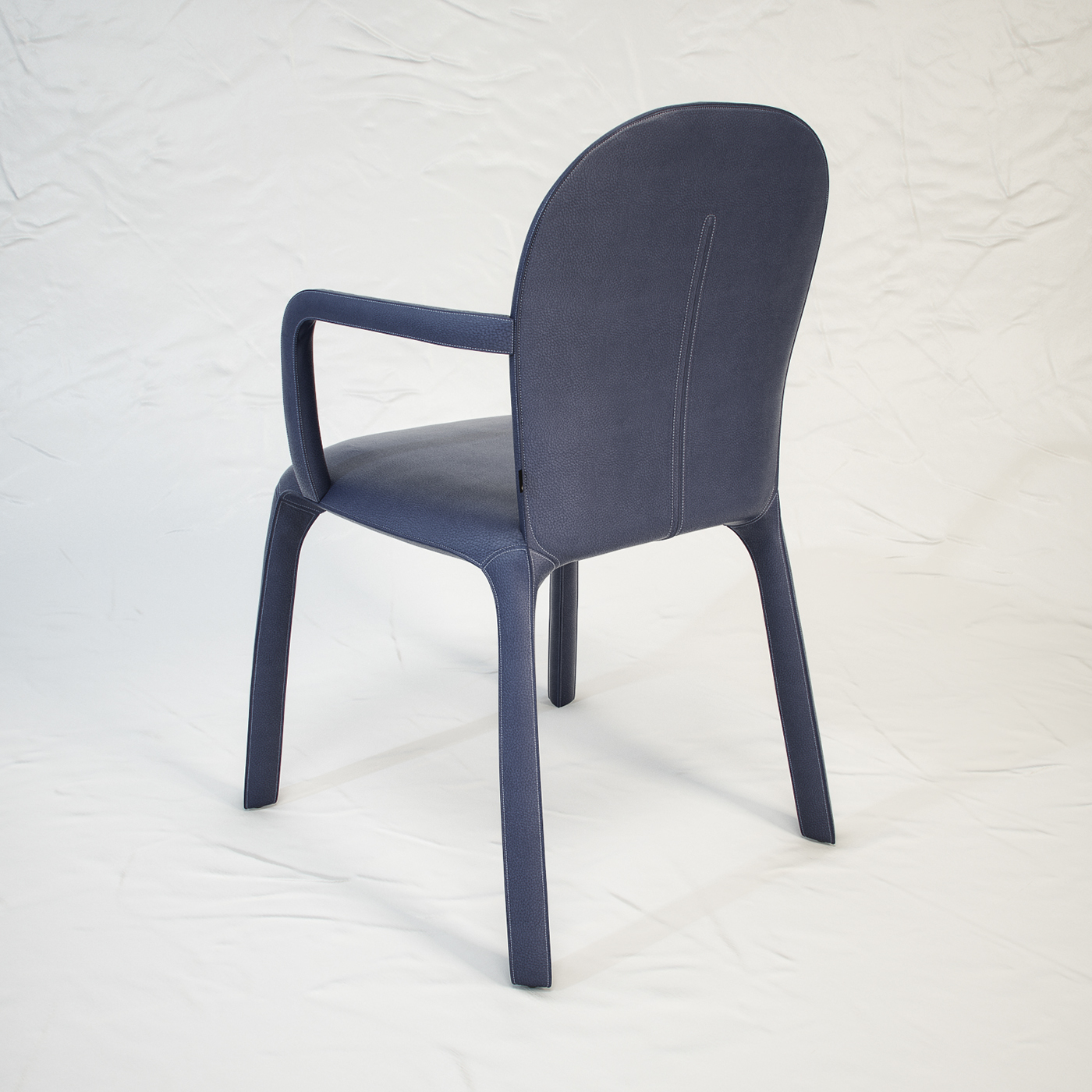 Poltrona Frau amelie chair leather 3D model download