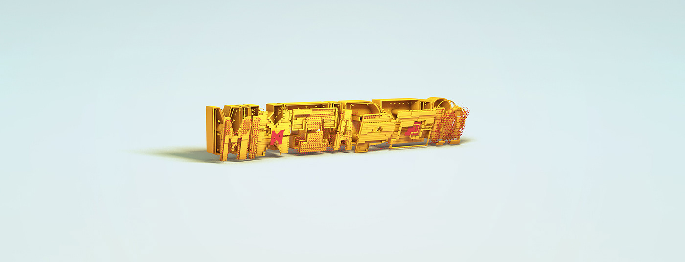lettering maxon Digitalartist Handlettering rendering graphic design  Logotype logo adobeawards 3D