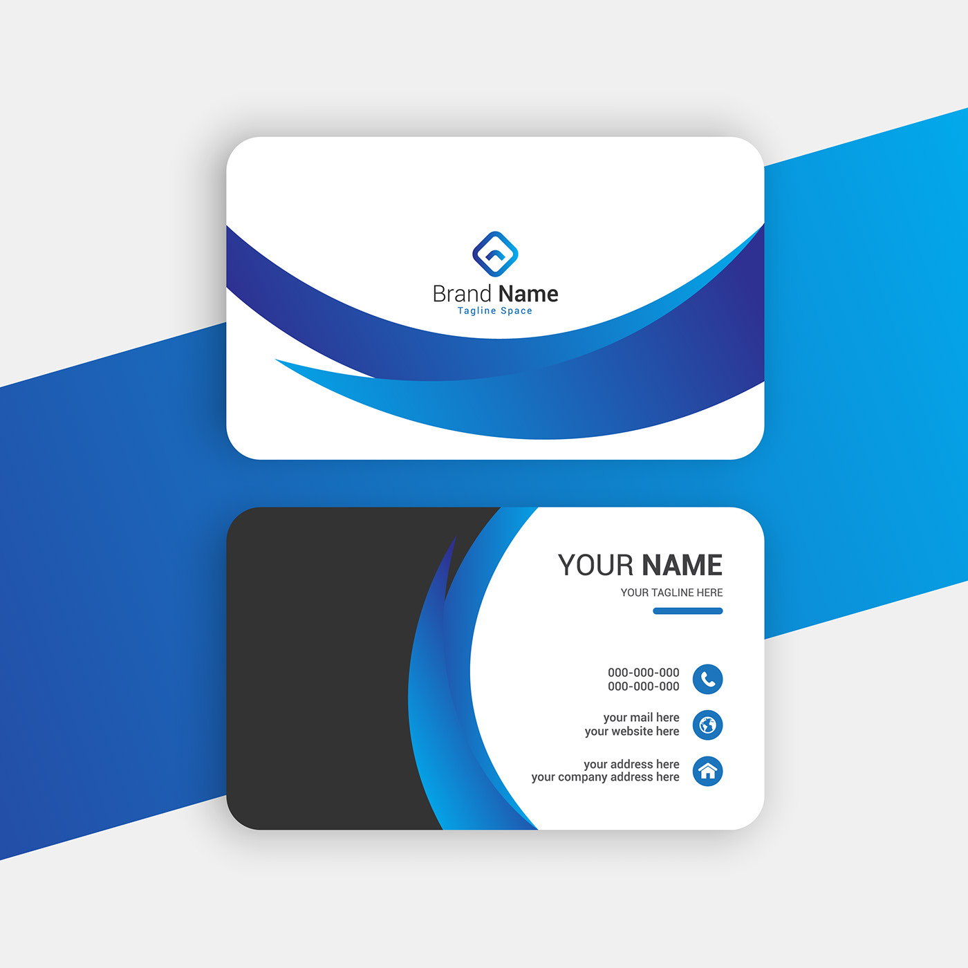 Business Cards identity visiting card Business Design card corporate business Graphic Designer design minimalist