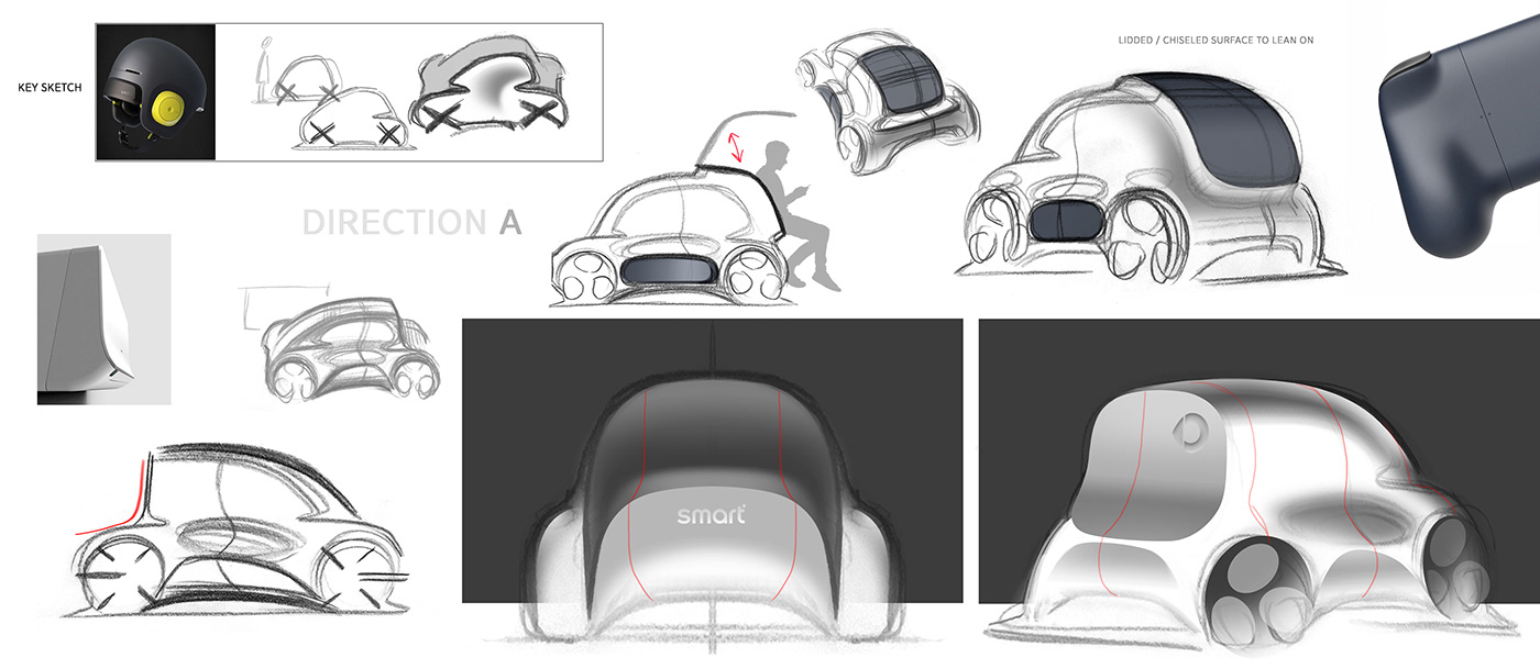 Automotive design car design smart car