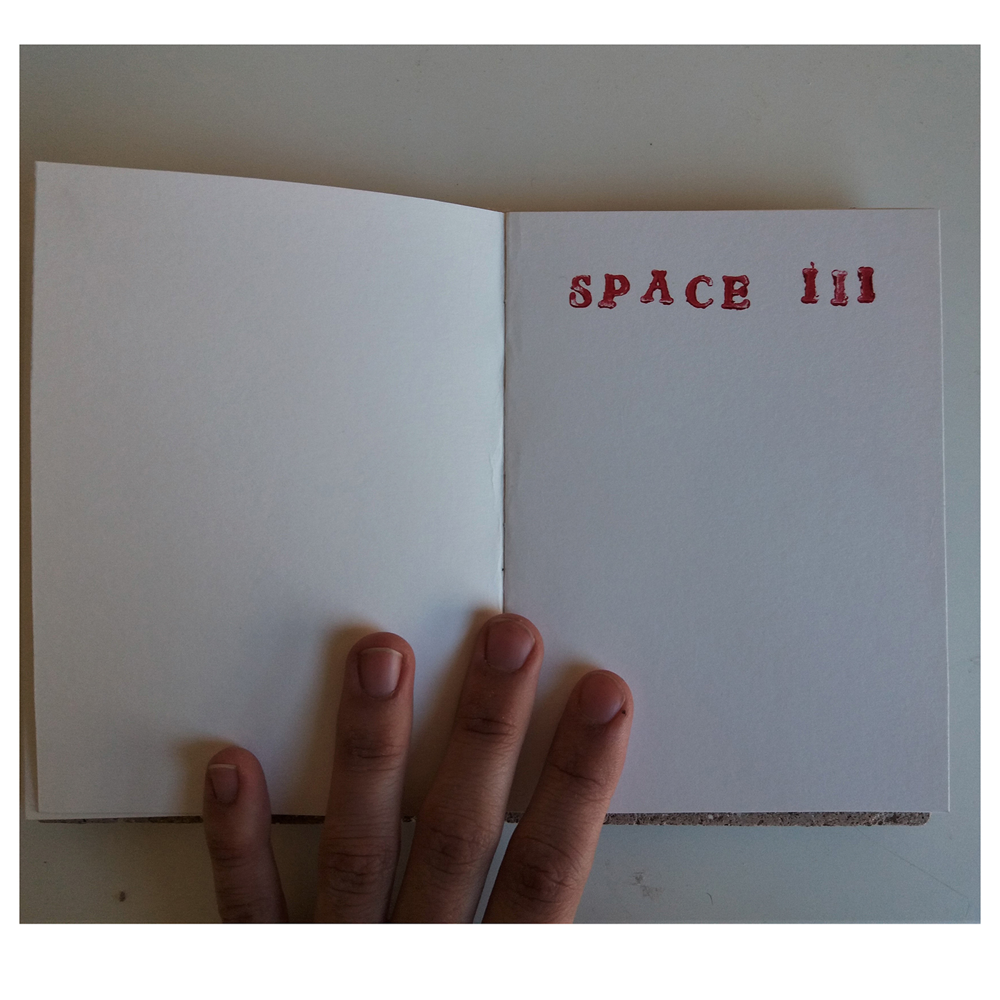 Space  trails book land