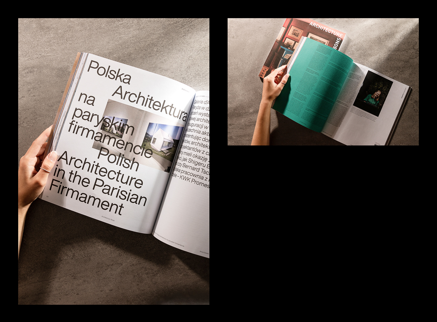 architecture editorial editorial design  helvetica Layout magazine print typography   design