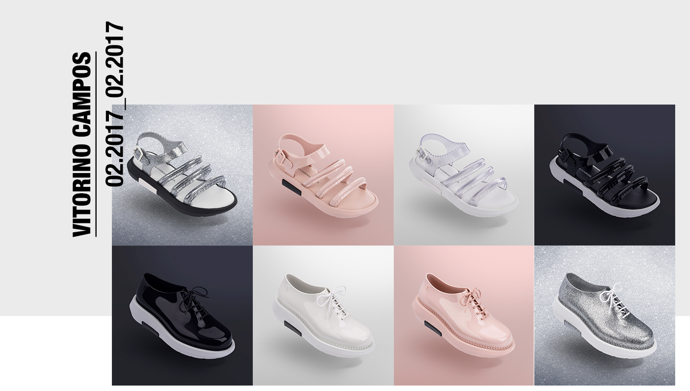 social media facebook instagram Fashion  motion shoes Advertising  plastic melissa