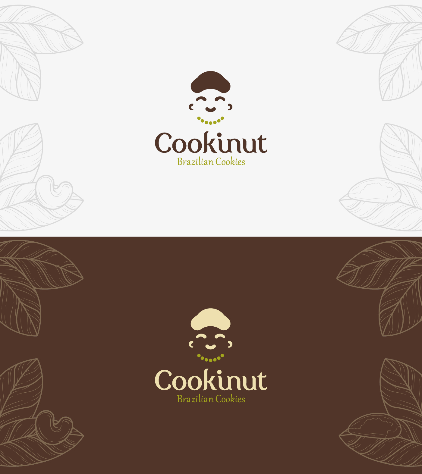 Packaging design nuts cookies biscuit cashew bahian Brazil