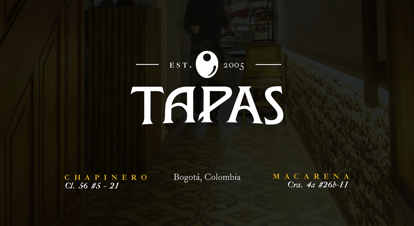 bogota branding  chapinero david espinosa macarena Nicolás peñuela restaurant tapas Tapas Bar Type Sailor