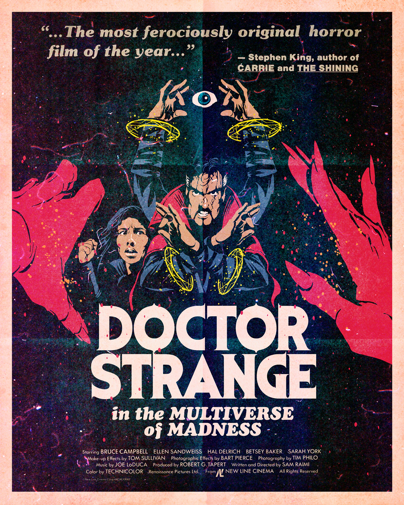 america chavez Avengers bruce campbell Doctor Strange evil dead horror marvel marvel comics Marvel Studios Sam Raimi