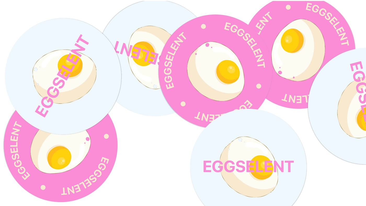 ILLUSTRATION  breakfast commercial illustration Food  vector cafe cheesecake Coffee eggs sandwich
