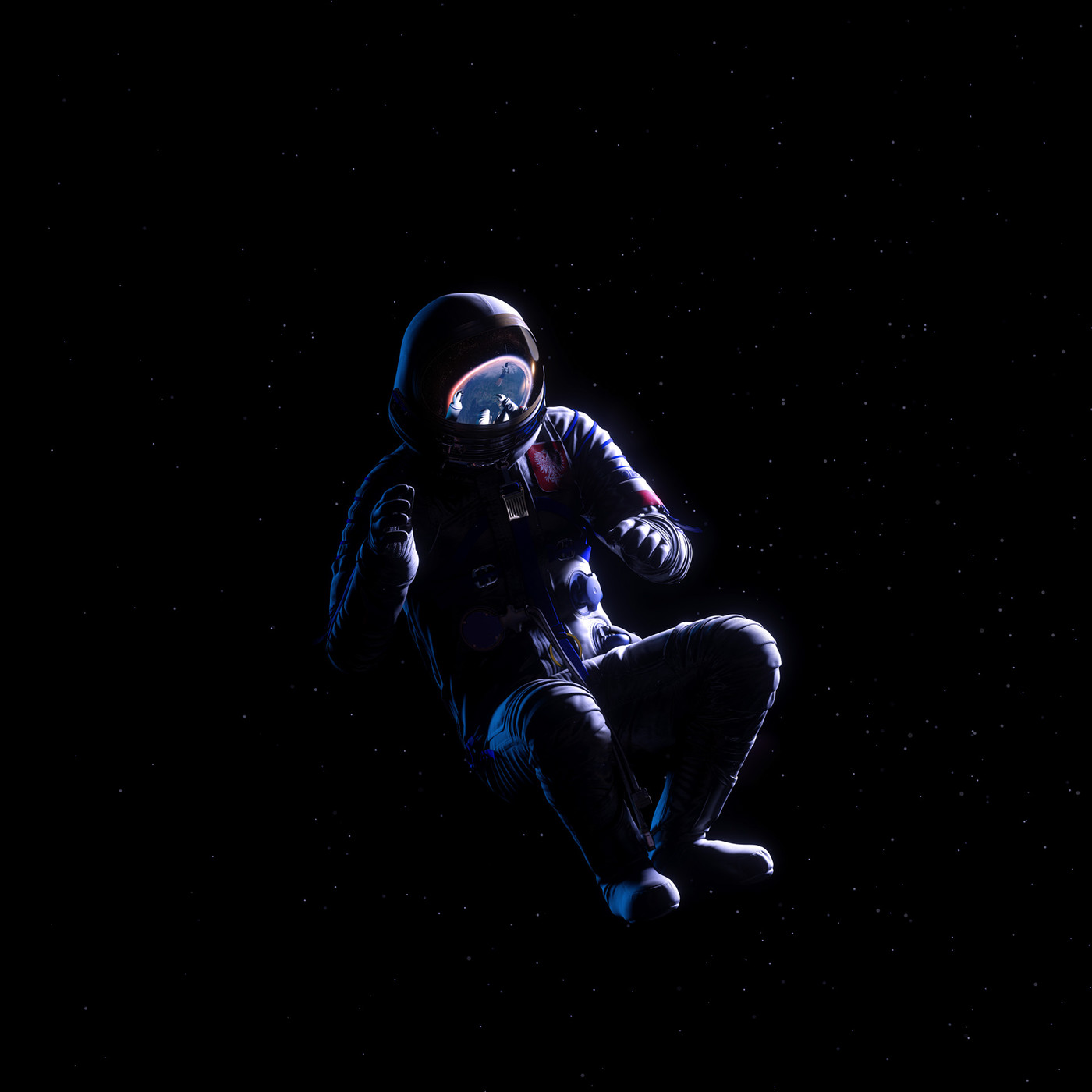 vr Virtual reality Space  cosmos Experience CGI vfx short film Wirtualna Rzeczywistość minimalistic
