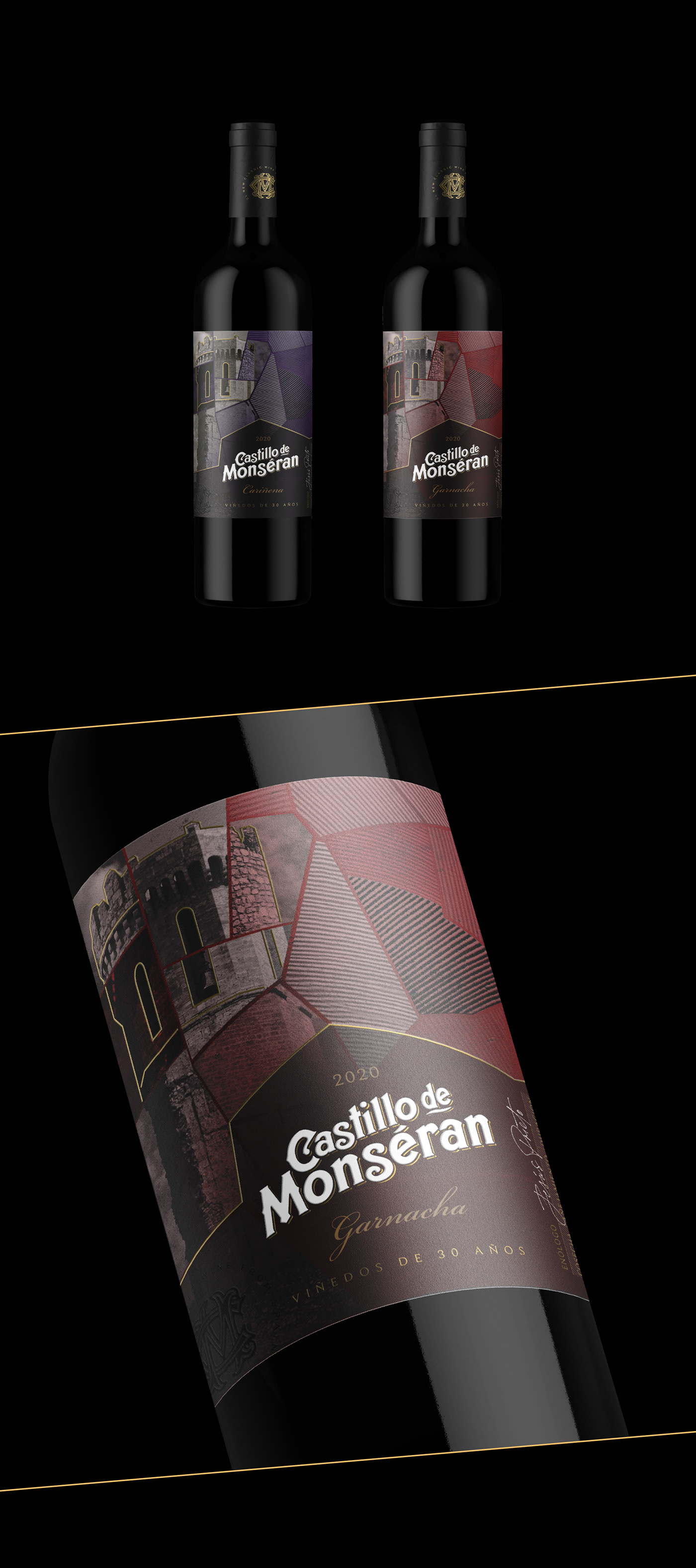 argo castillo Castle label wine monseran Packaging spain spain wine wine