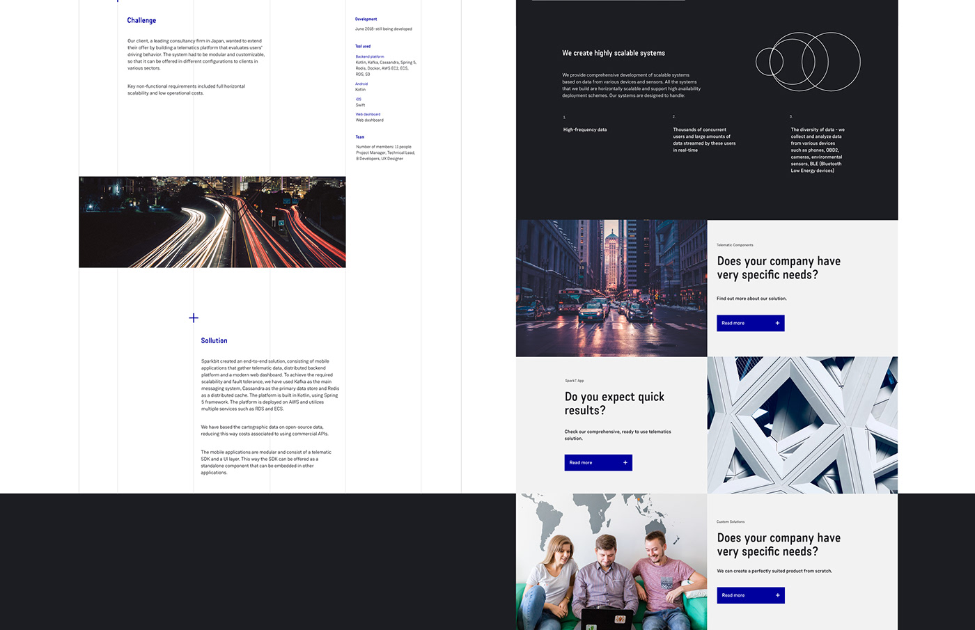Webdesign Web print design  print brochure UI ultramarine IT waves