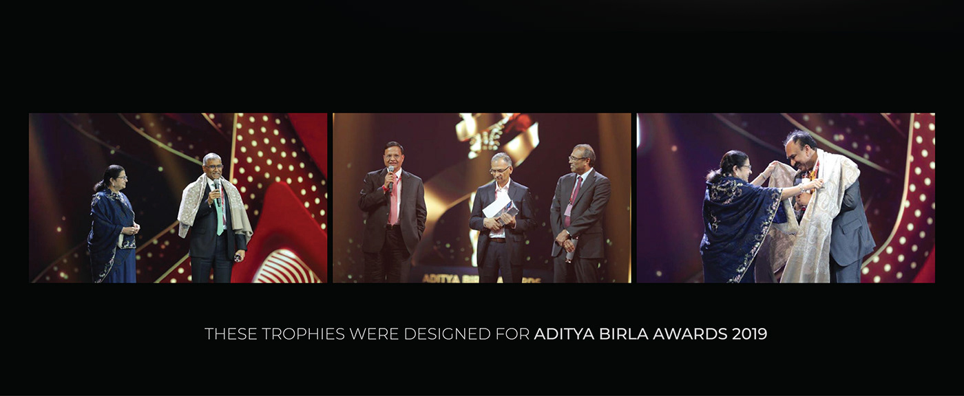 aditya birla awards Aditya Birla Group award prize scroll trophy trophy design