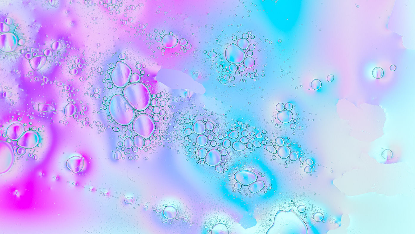 abstract colorful dreamy holographic iridescent Liquid neon pastel texture water