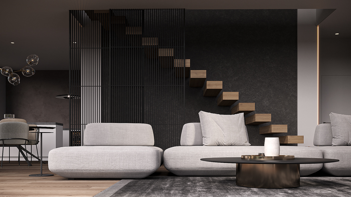 3D 3ds max archviz CGI corona corona renderer interior design  living room Render visualization