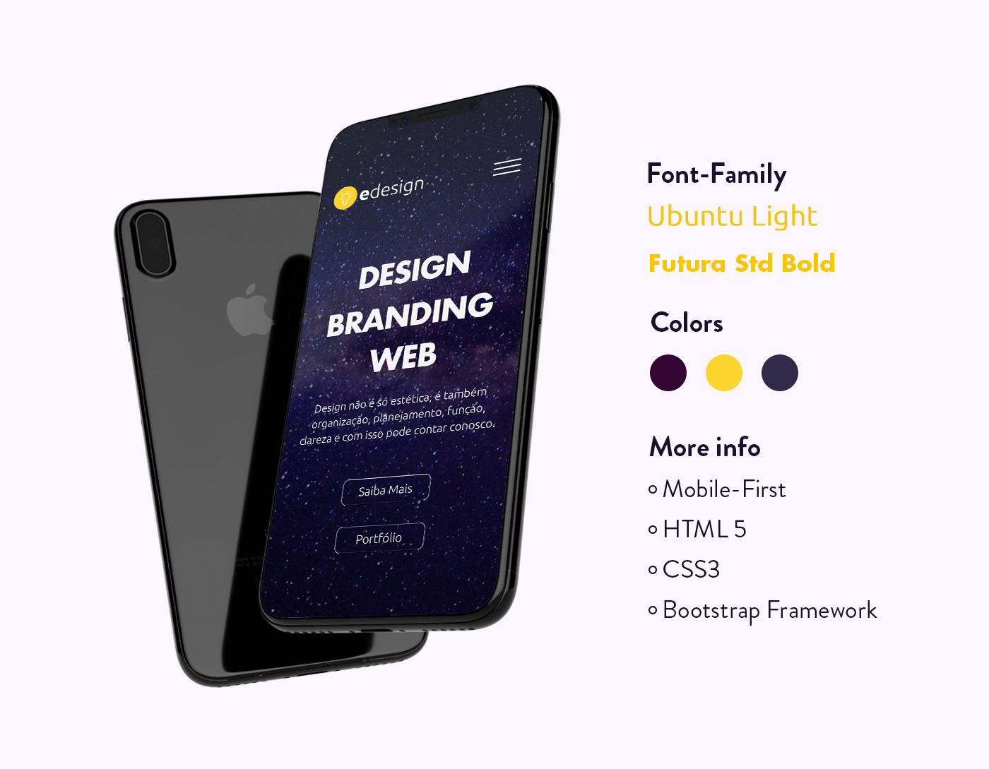 design Web UI Layout mobile
