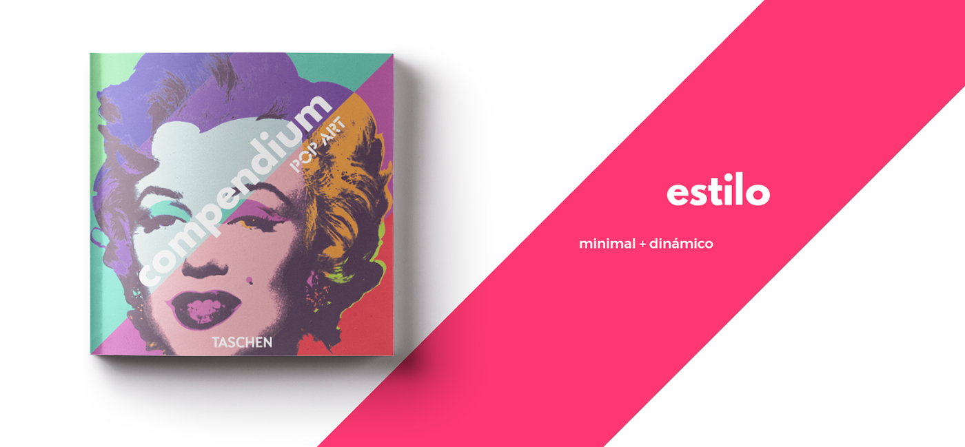 editorial book Pop Art colors colorful art Layout edition