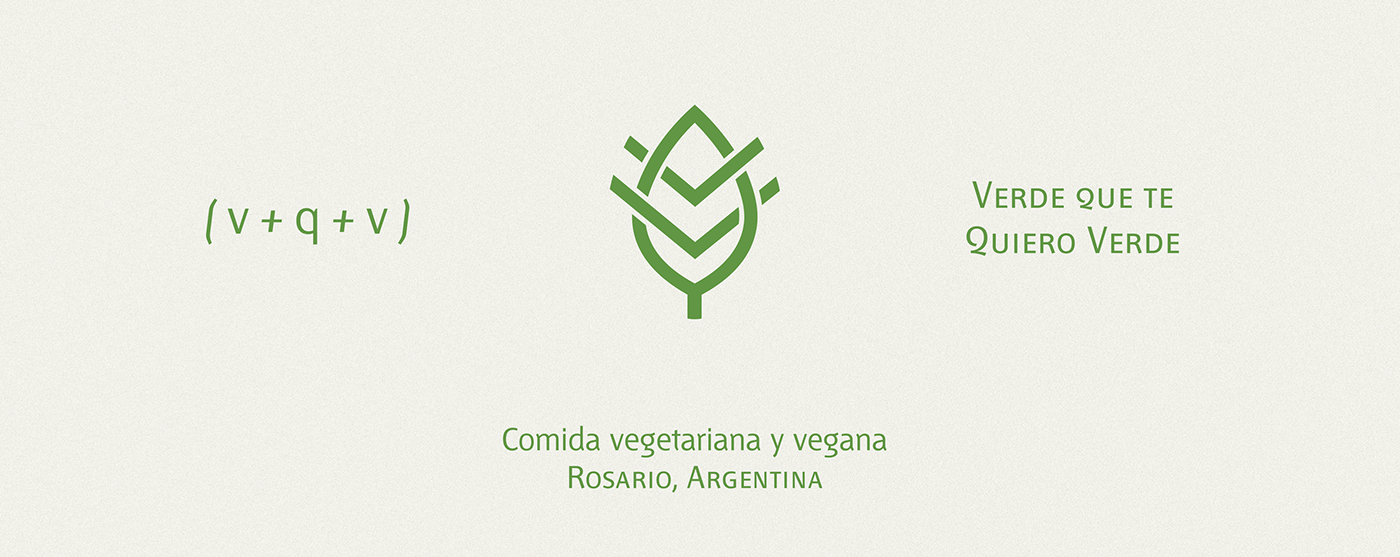 organic Vegetarian Food  lettering restaurant vegetables green healthy branding  vegan