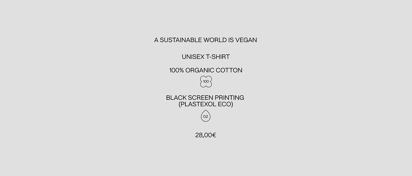 animals Clothing Fashion  smile Sustainable t-shirt type typography   vegan world
