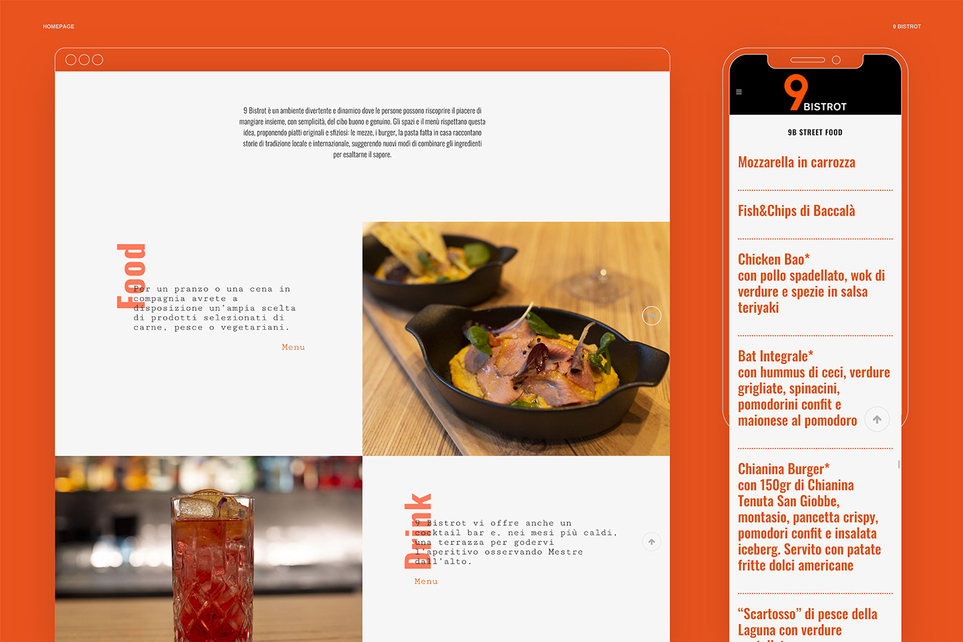 app design art & food communication digital communication food & beverage menu design social media marketing Website Design