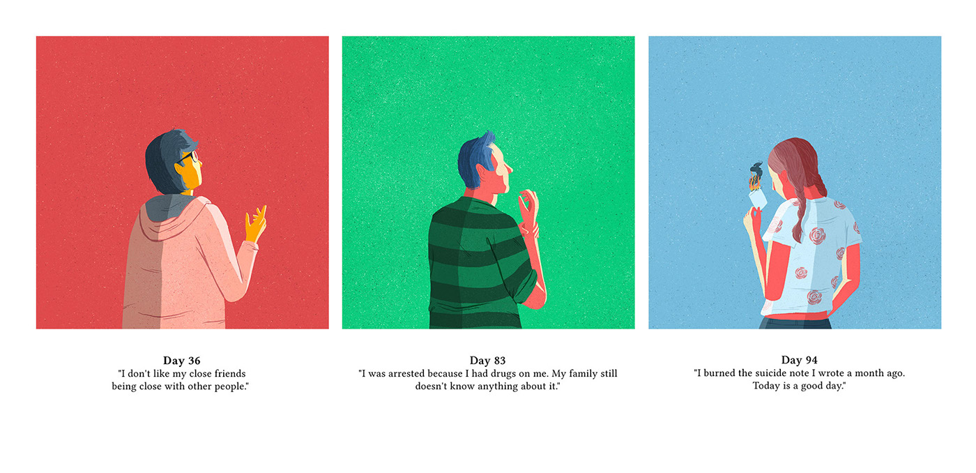 secrets 100 days colorful portraits people Stories philippines