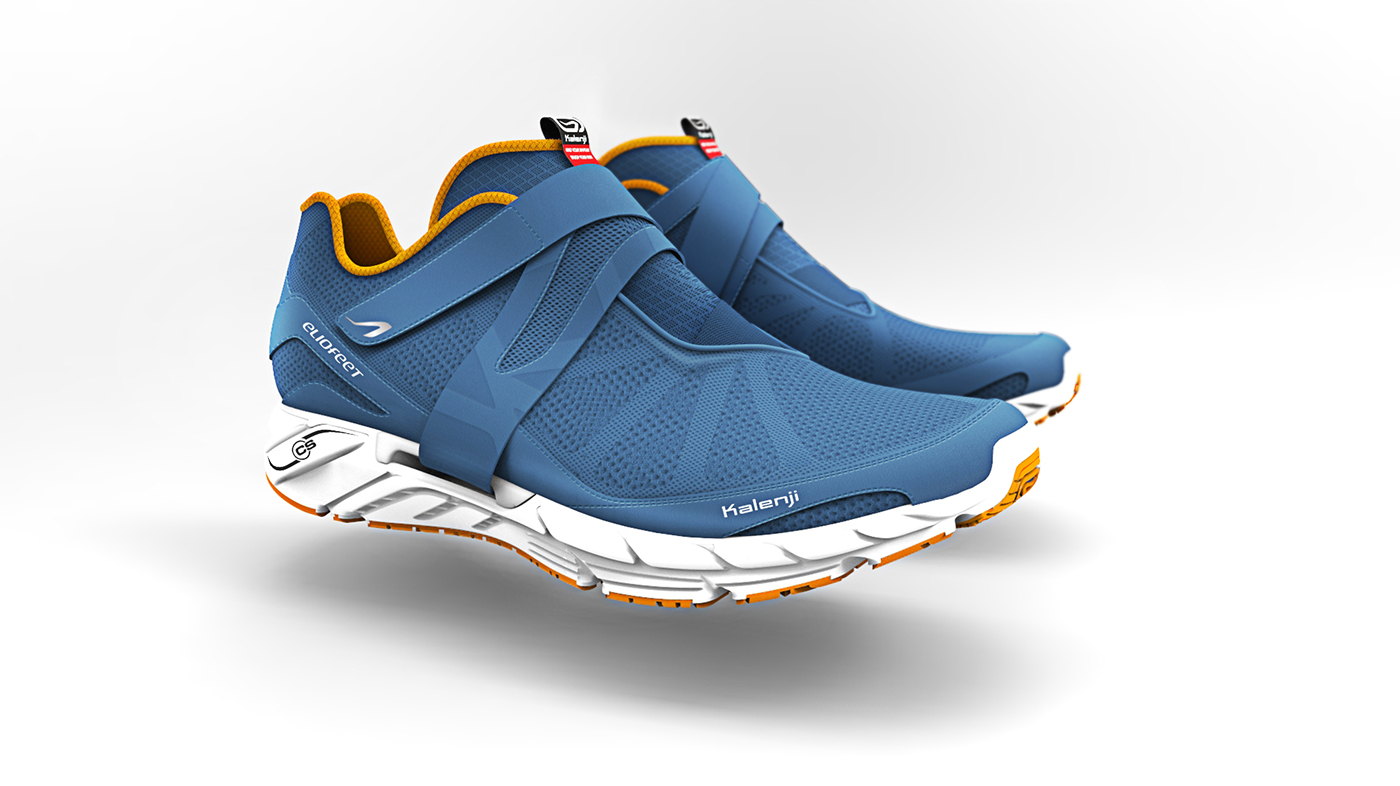3D Shoe footwear eliofeet kalenji