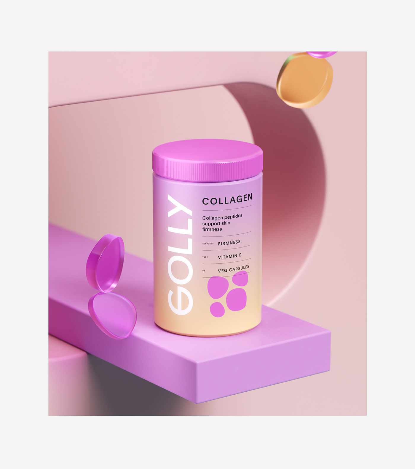 CBD logo branding  collage energy drink Health supplement Packaging wellnes vitamin