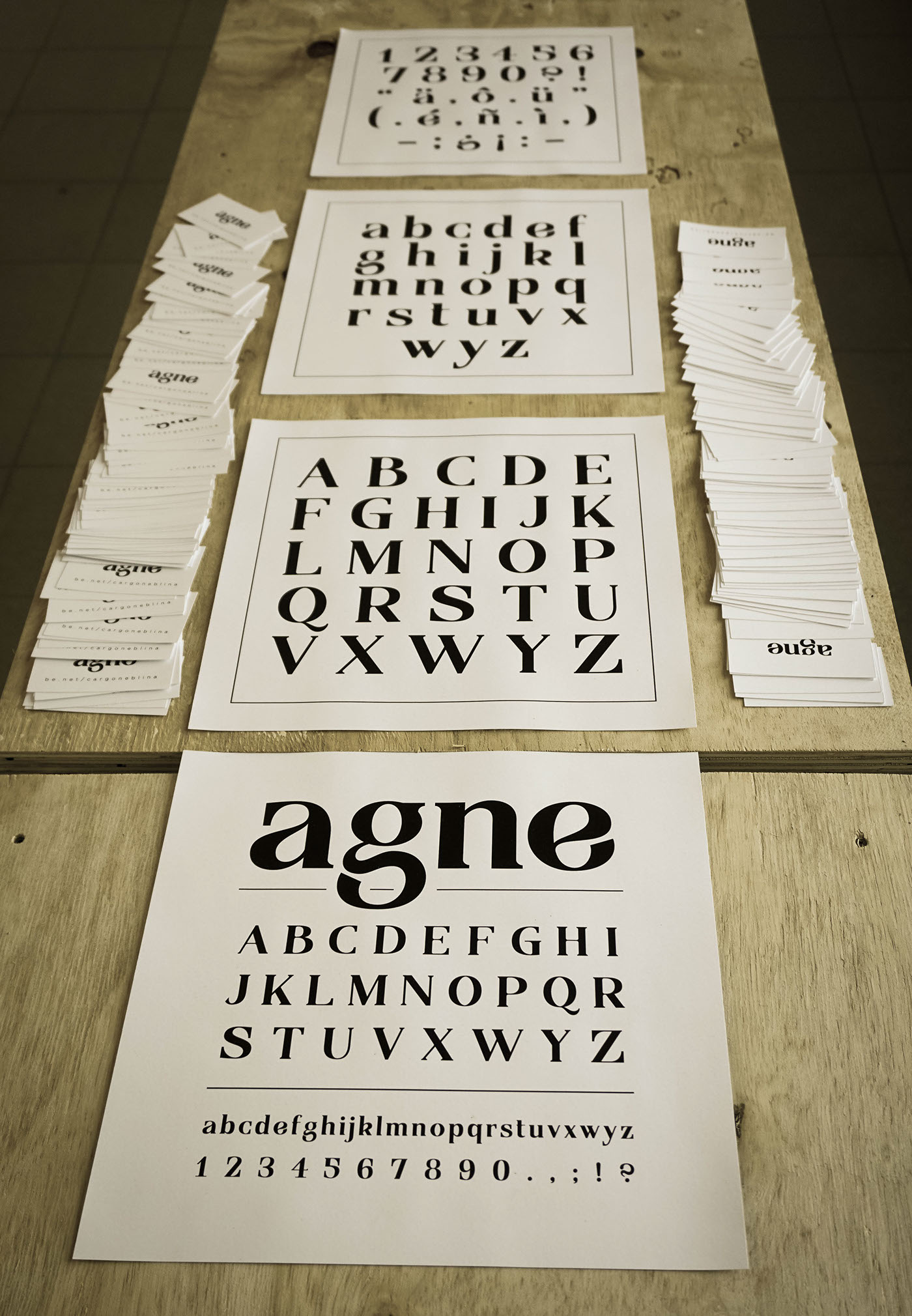 Agne font download Typeface typedesign free