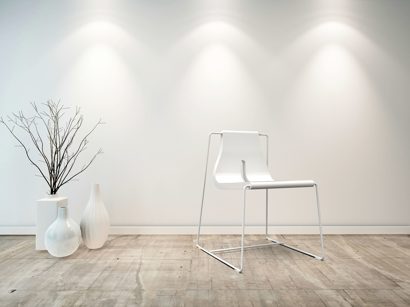 Adobe Portfolio chair design product design  industrial design  wood minimal Adobe Dimension