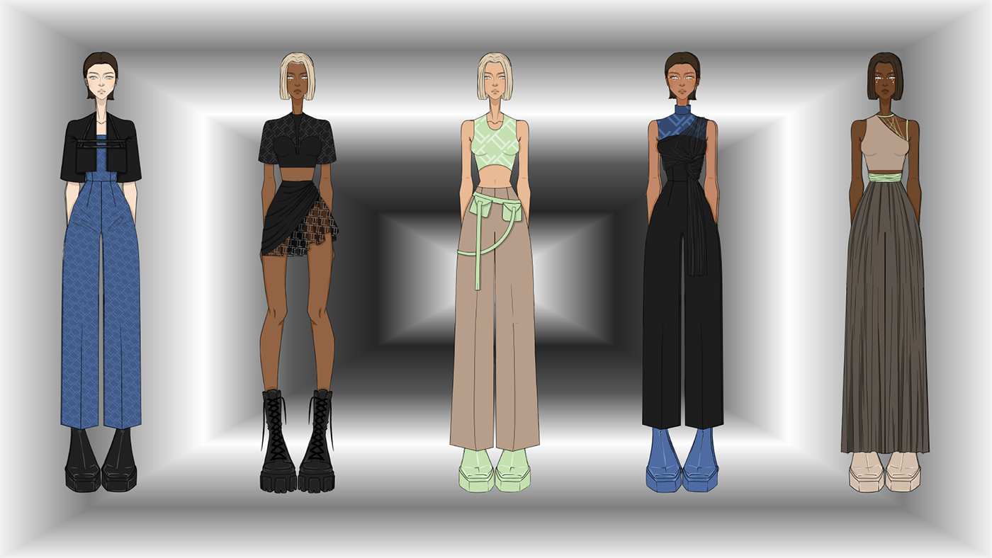 fashion portfolio Fashion Design Portfolio fashion illustration fashion design