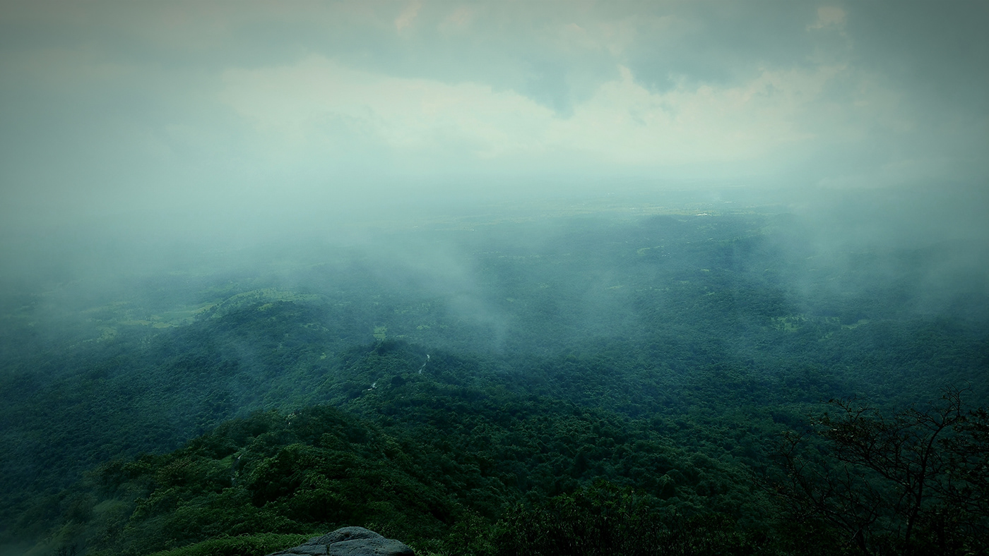 Nature mountain clouds rain forrest konkan India Maharashtra tikleshwar