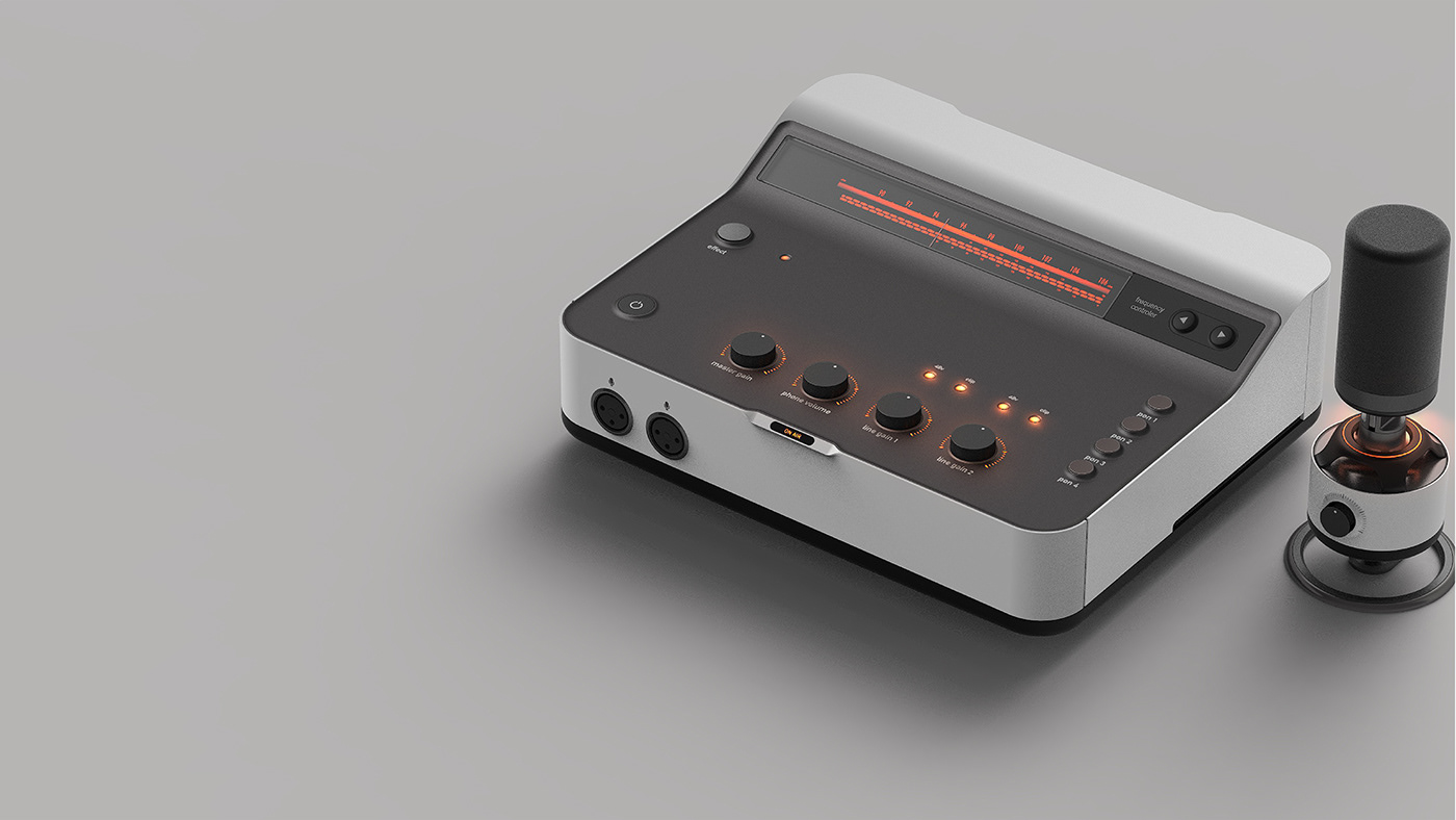 Audio interface product deisgn redeisgn project Radio Personal Broadcasting
