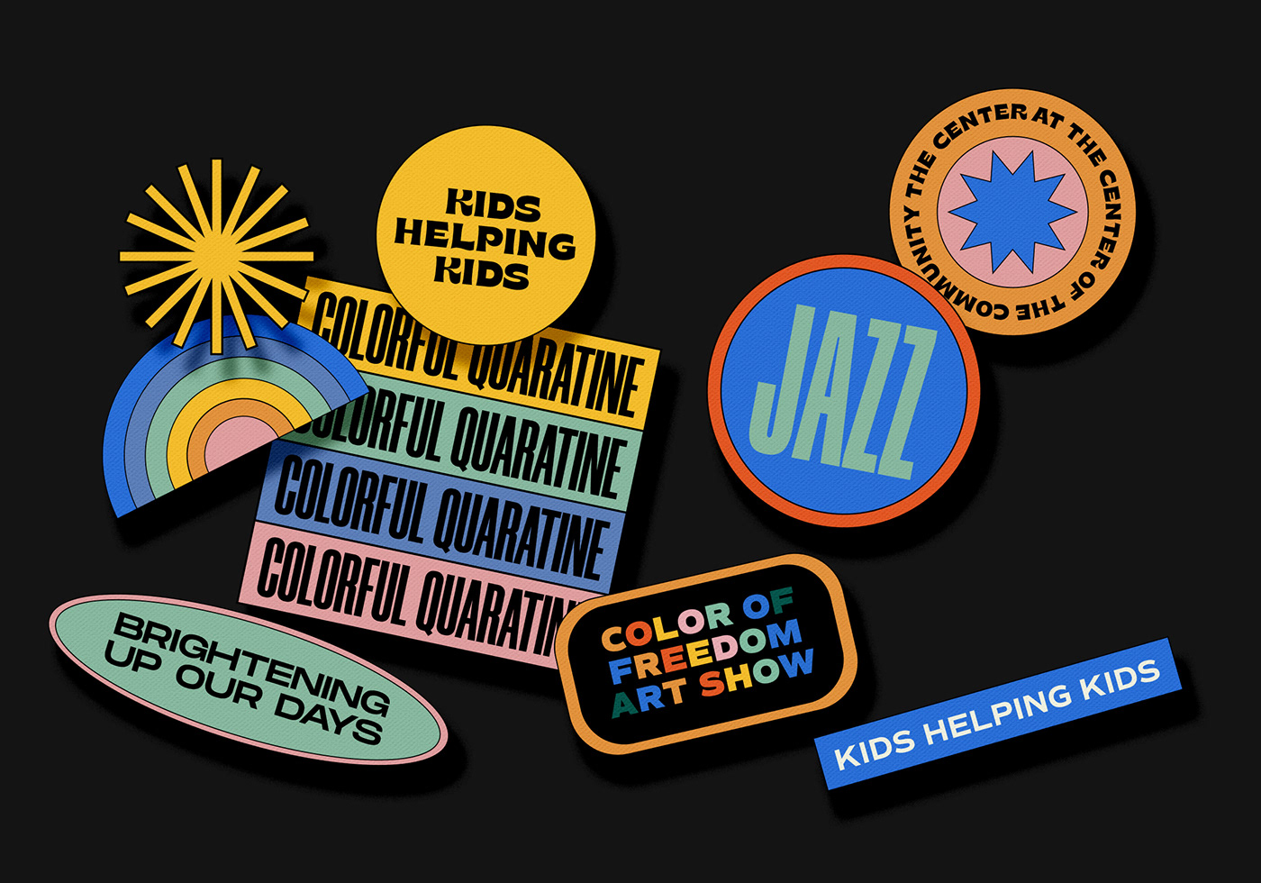 brand identity branding  bridgehampton childcare colors graphic design  identity