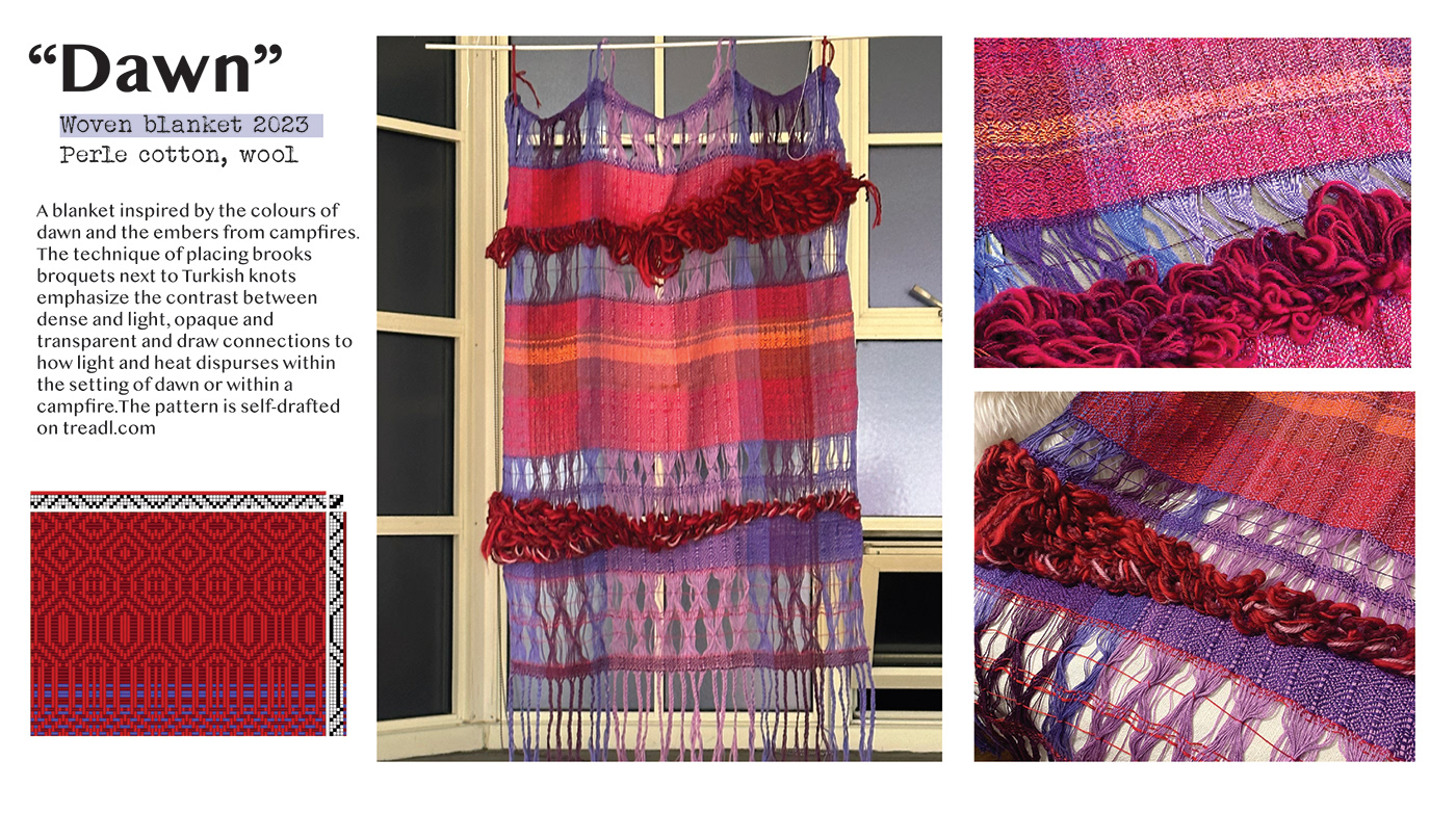 Textiles design portfolio Textile Portfolio weaving