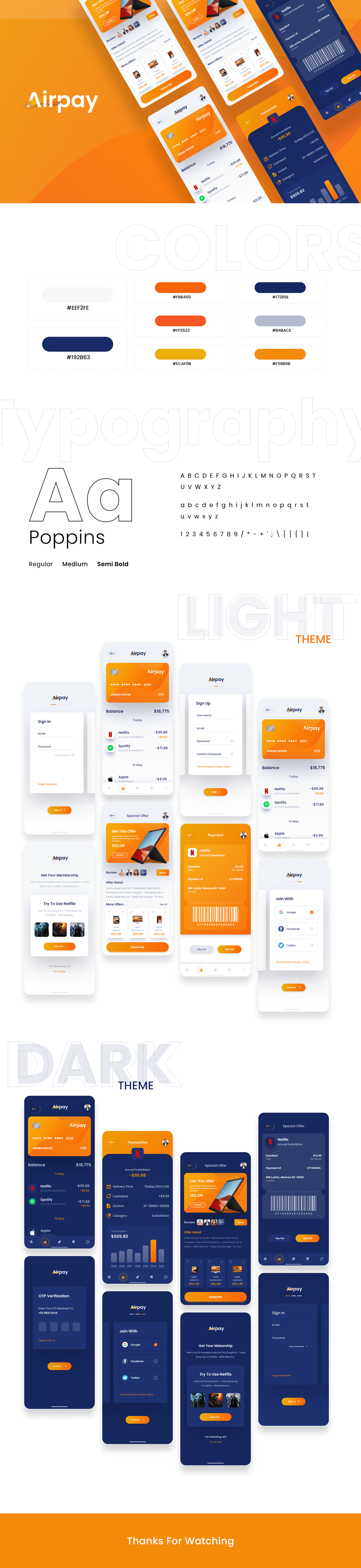 Airpay UserInterface Mobile Application Design
