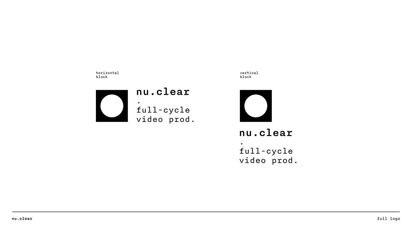 branding  circle explosion graphic design  identity logo minimal nuclear studio Video Production