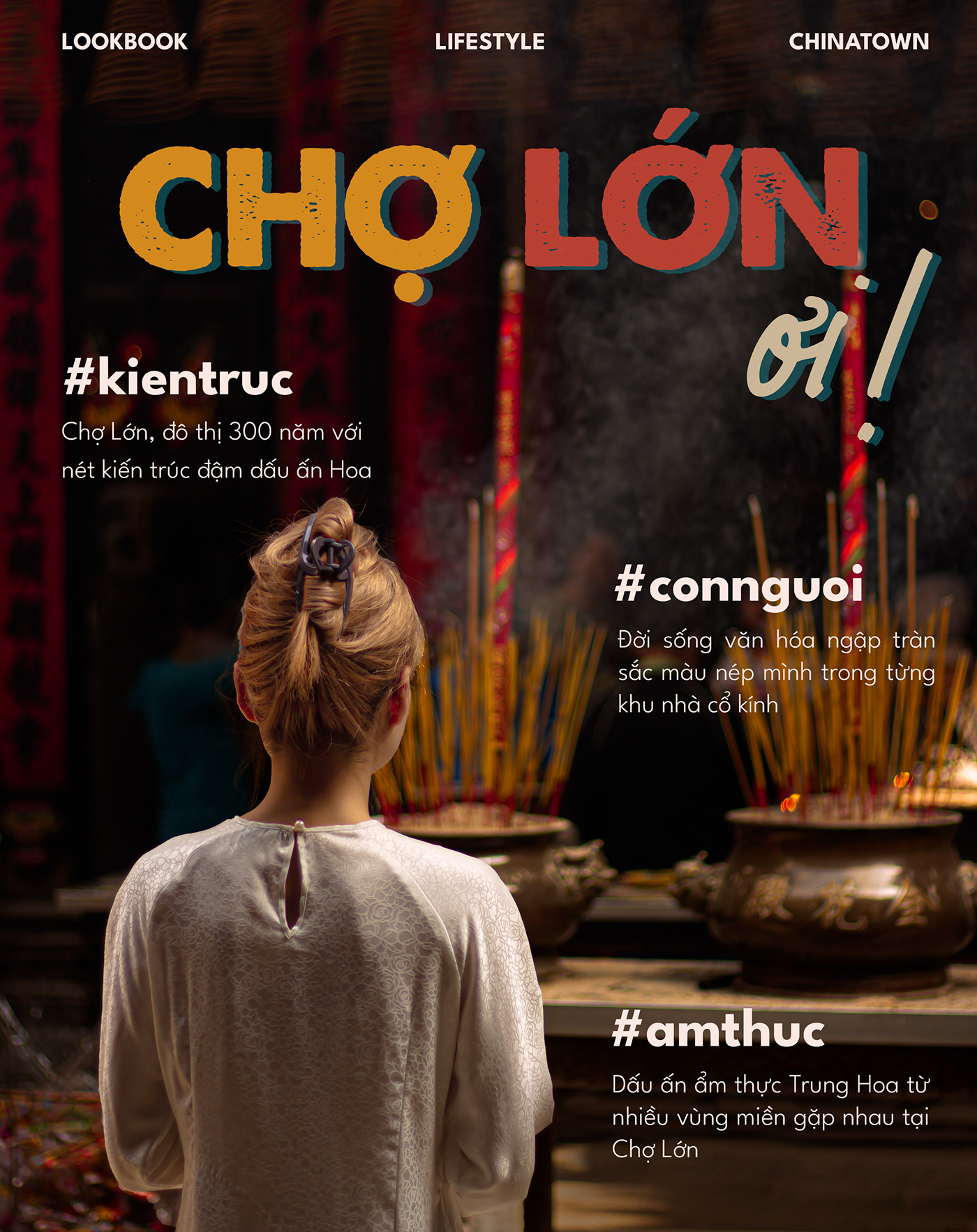 architecture chinatown cuisine human beings Layout Lookbook magazine vietnam