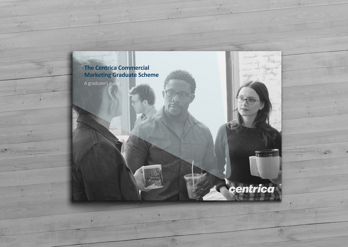 Cover design for Centrica Commercial Marketing Graduate Scheme