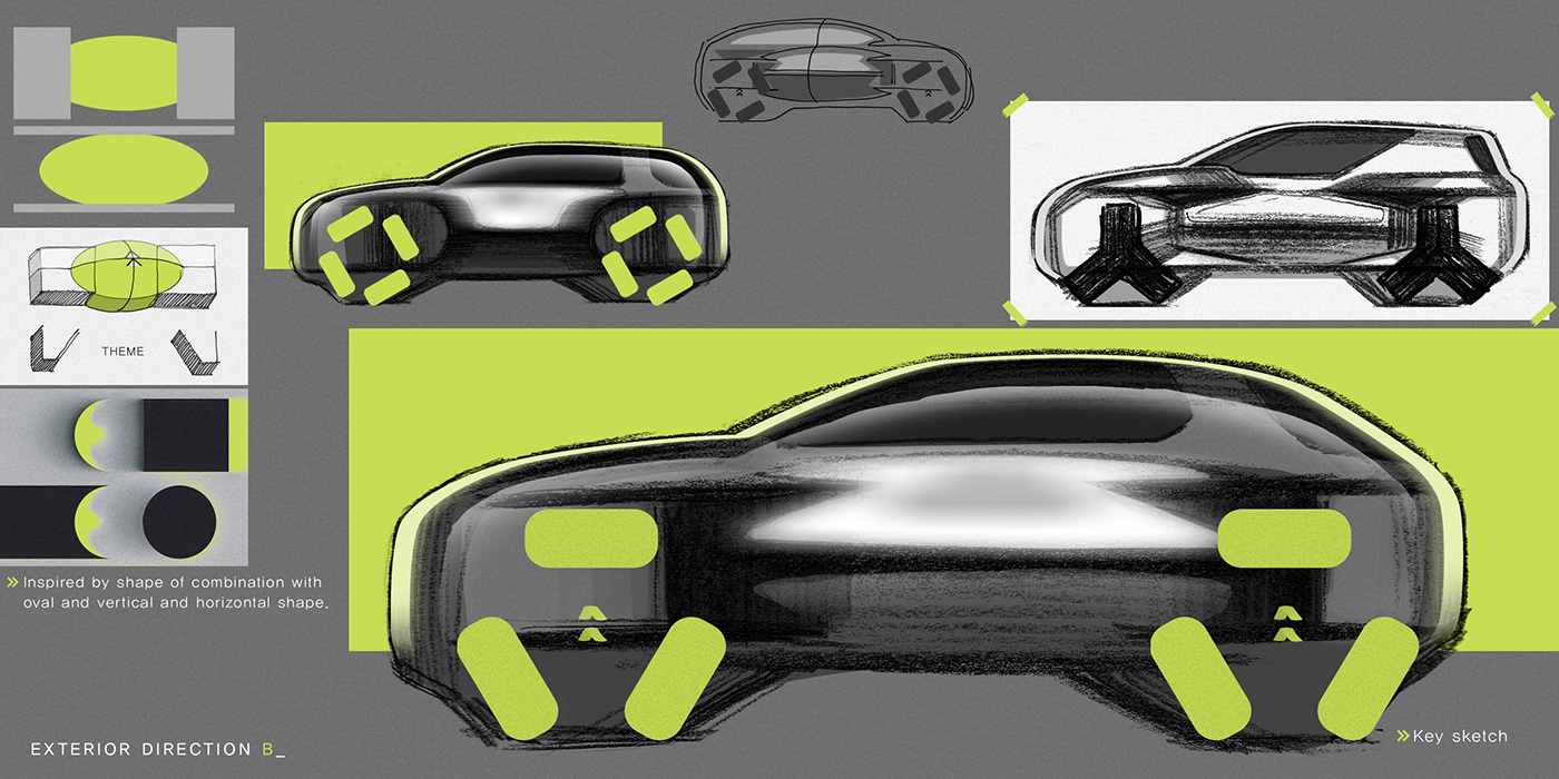 3D automobile automotive   Automotive design car car design citroen mobility transportation Transportation Design
