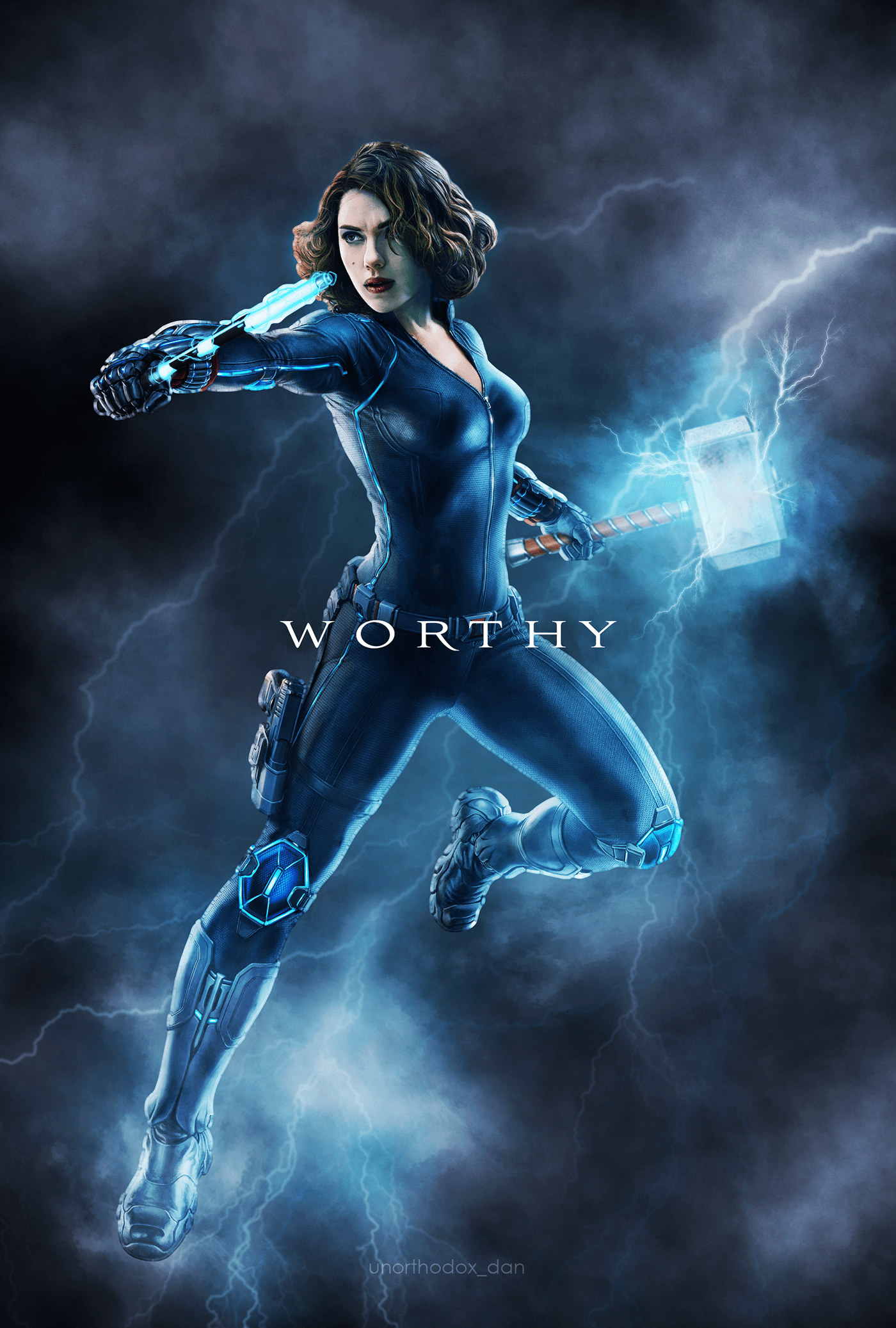art marvel photoshop posterdesign Thor